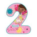 Doc McStuffins Number 2 Edible Icing Image